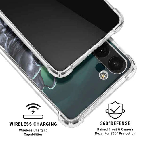 Marvel Venom Symbiote Galaxy A13 5G Clear Case