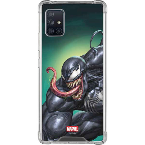 Marvel Venom Symbiote Galaxy A51 5G Clear Case