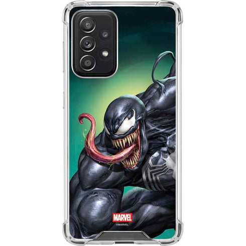 Marvel Venom Symbiote Galaxy A52 5G Clear Case