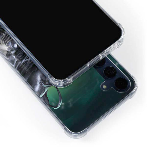Marvel Venom Symbiote Galaxy A55 5G Clear Case
