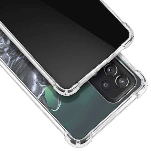 Marvel Venom Symbiote Galaxy A72 5G Clear Case