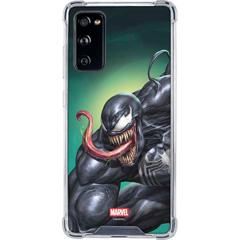 Marvel Venom Symbiote Galaxy S20 FE Clear Case