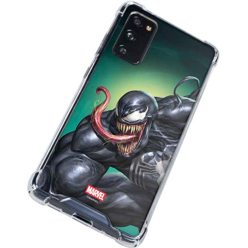 Marvel Venom Symbiote Galaxy S20 FE Clear Case