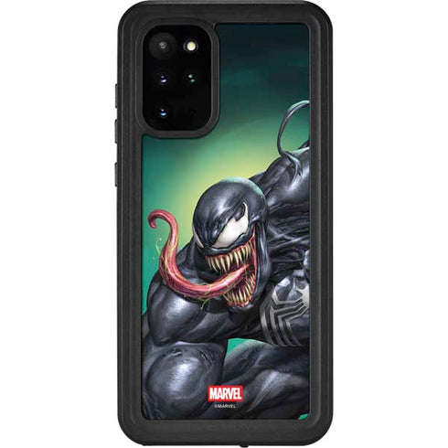 Marvel Venom Symbiote Galaxy S20 Plus Waterproof Case
