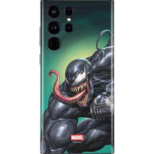 Marvel Venom Symbiote Galaxy S22 Ultra Skin