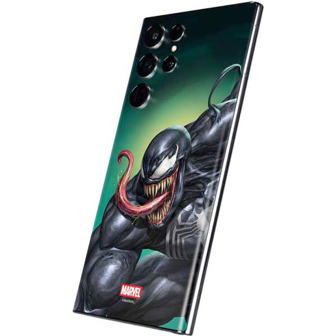 Marvel Venom Symbiote Galaxy S22 Ultra Skin