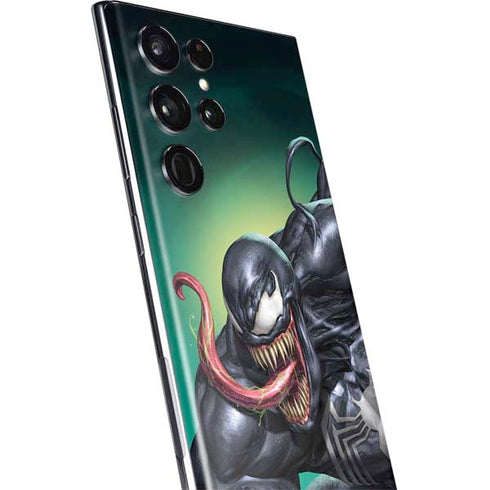 Marvel Venom Symbiote Galaxy S22 Ultra Skin