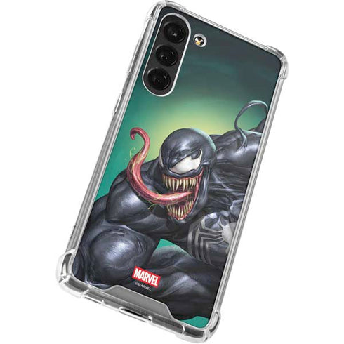 Marvel Venom Symbiote Galaxy S23 FE Clear Case