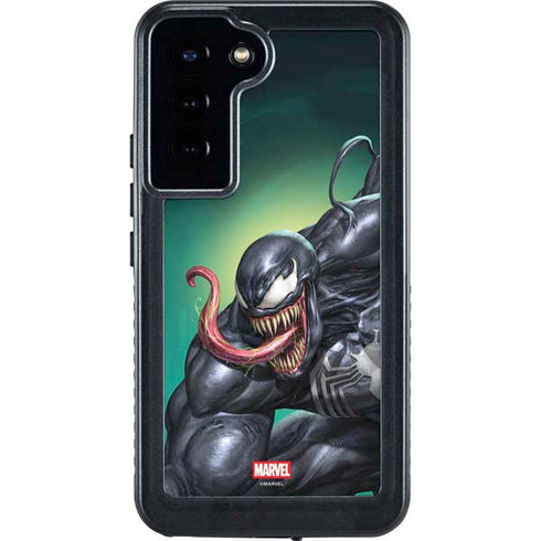 Marvel Venom Symbiote Galaxy S23 Plus Waterproof Case