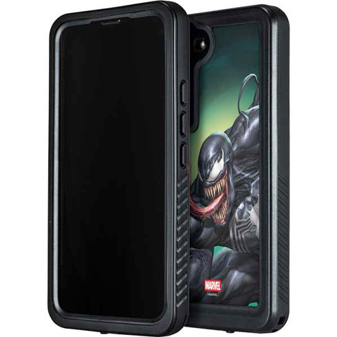 Marvel Venom Symbiote Galaxy S23 Plus Waterproof Case