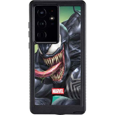 Marvel Venom Symbiote Galaxy S24 Ultra Waterproof Case