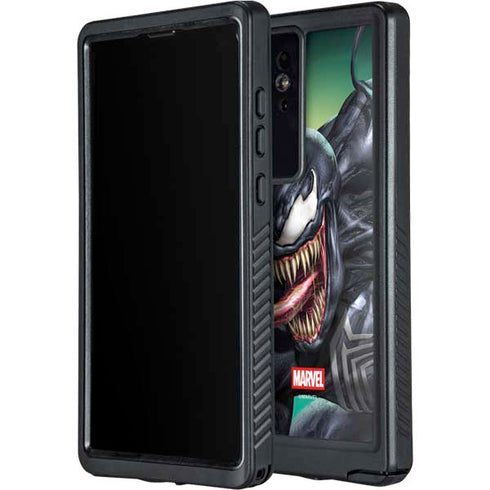 Marvel Venom Symbiote Galaxy S24 Ultra Waterproof Case