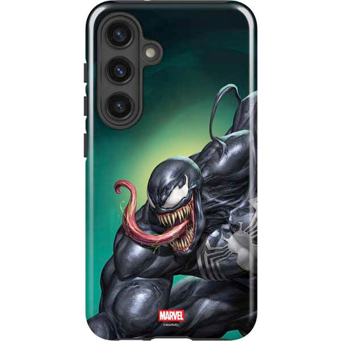 Marvel Venom Symbiote Galaxy S25 Impact Case