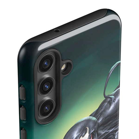Marvel Venom Symbiote Galaxy S25 Impact Case