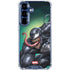 Marvel Venom Symbiote Galaxy S25 Plus Clear Case