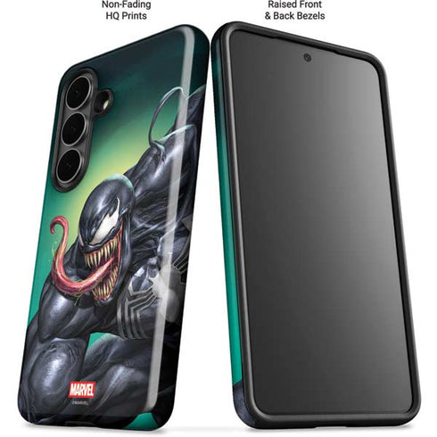 Marvel Venom Symbiote Galaxy S26 Plus Impact Case