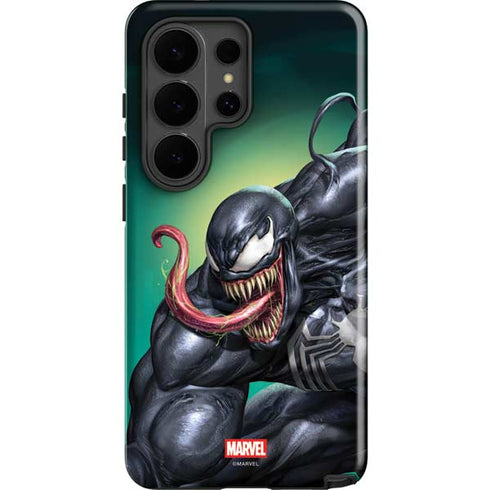 Marvel Venom Symbiote Galaxy S26 Ultra Impact Case