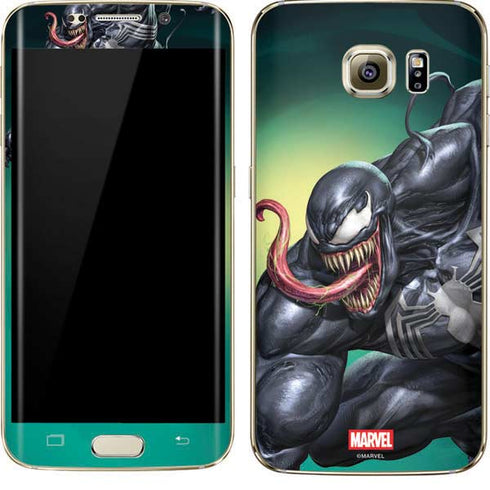 Marvel Venom Symbiote Galaxy S7 Edge Skin