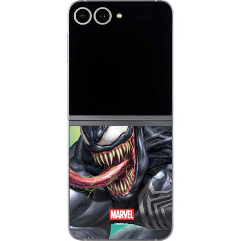 Marvel Venom Symbiote Galaxy Z Flip6 Skin