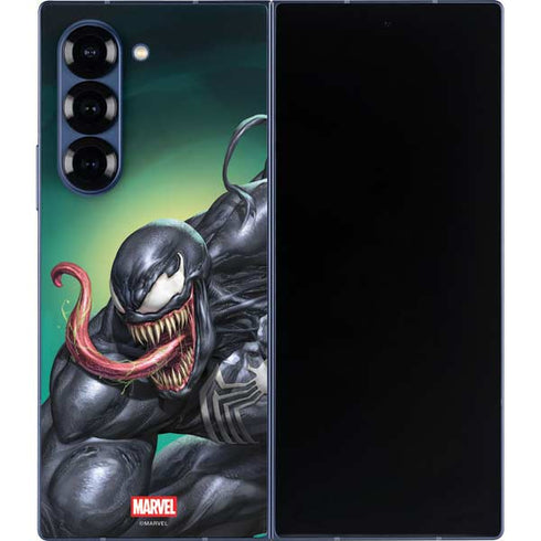 Marvel Venom Symbiote Galaxy Z Fold6 Skin