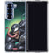 Marvel Venom Symbiote Galaxy Z Fold7 Clear Case