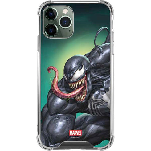 Marvel Venom Symbiote iPhone 11 Pro Max Clear Case