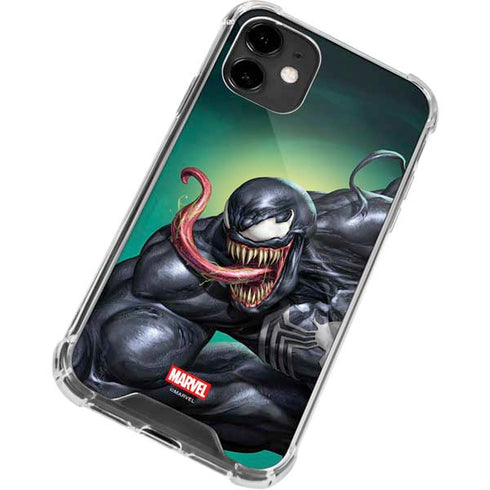 Marvel Venom Symbiote iPhone 12 Clear Case
