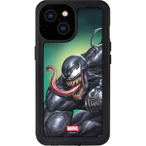 Marvel Venom Symbiote iPhone 13 Mini Waterproof Case