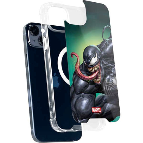 Marvel Venom Symbiote iPhone 14 Plus MagSafe Case