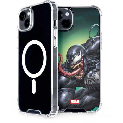 Marvel Venom Symbiote iPhone 15 Plus MagSafe Case