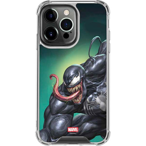 Marvel Venom Symbiote iPhone 16 Pro Clear Case