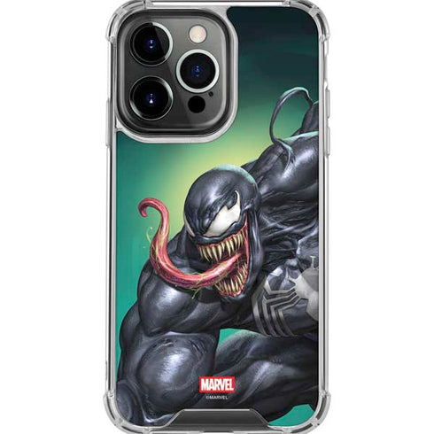 Marvel Venom Symbiote iPhone 16 Pro Max Clear Case