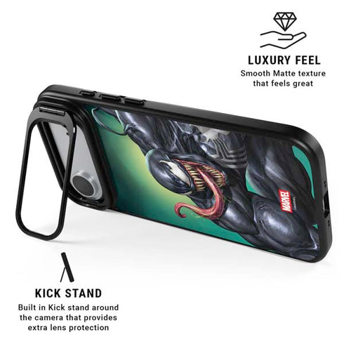 Marvel Venom Symbiote iPhone 17 Air Kickstand Case
