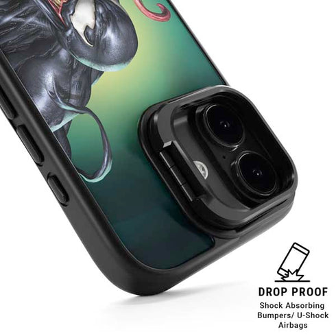 Marvel Venom Symbiote iPhone 17 Kickstand Case