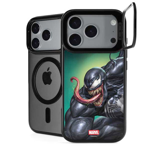 Marvel Venom Symbiote iPhone 17 Pro Max Kickstand Case