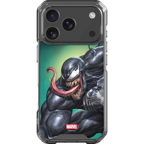 Marvel Venom Symbiote iPhone 18 Pro Clear Case