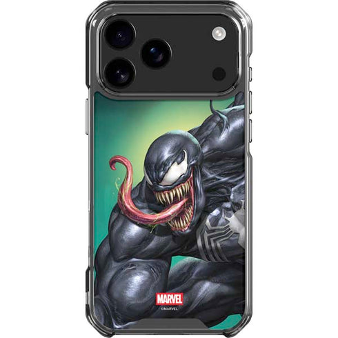 Marvel Venom Symbiote iPhone 18 Pro Max Clear Case