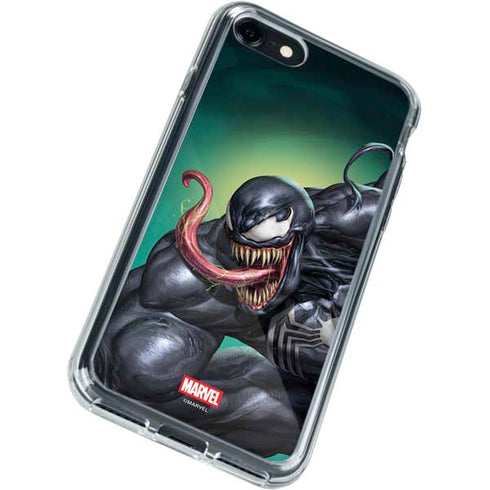 Marvel Venom Symbiote iPhone SE (2nd & 3rd Gen) Clear Case