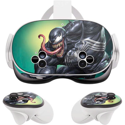 Marvel Venom Symbiote Meta Quest 3S Skin