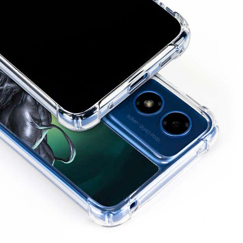 Marvel Venom Symbiote Moto G Play 4G (2024) Clear Case