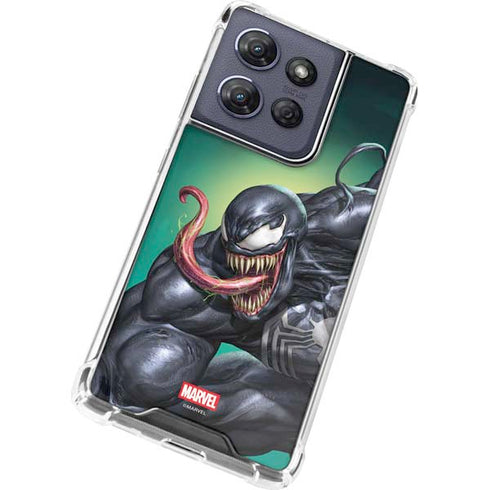 Marvel Venom Symbiote Moto G Power 5G (2025) Clear Case