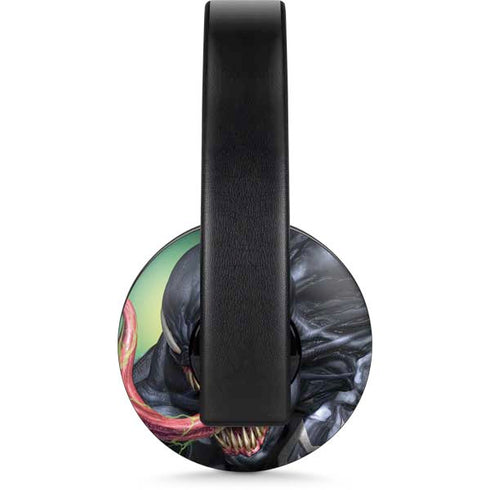 Marvel Venom Symbiote PlayStation 4 Gold Wireless Headset Skin