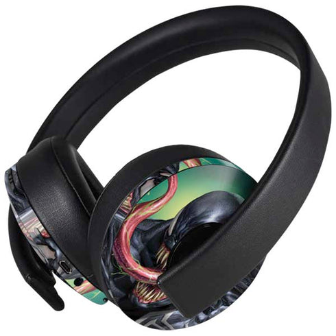Marvel Venom Symbiote PlayStation 4 Gold Wireless Headset Skin
