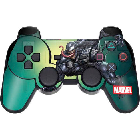 Marvel Venom Symbiote PS3 Dual Shock wireless controller Skin