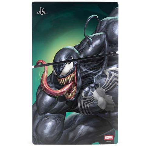 Marvel Venom Symbiote PS5 Slim Digital Edition Bundle Skin