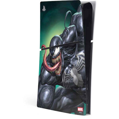 Marvel Venom Symbiote PS5 Slim Digital Edition Console Skin