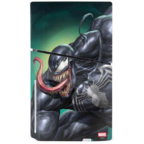 Marvel Venom Symbiote PS5 Slim Disk Bundle Skin