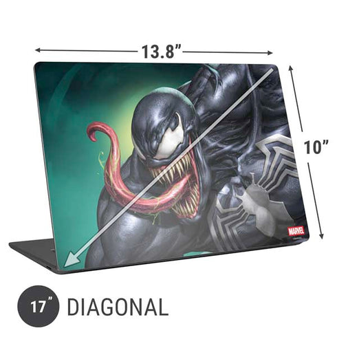 Marvel Venom Symbiote Universal Laptop 17in (13.8 x 10in) Skin