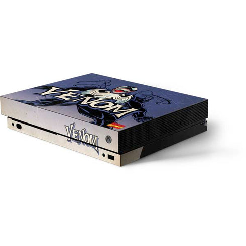 Marvel Classic Comics Venom Xbox One X Console Skin
