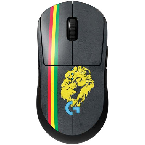 Vertical Banner - Lion of Judah G Pro Wireless Gaming Mouse Skin